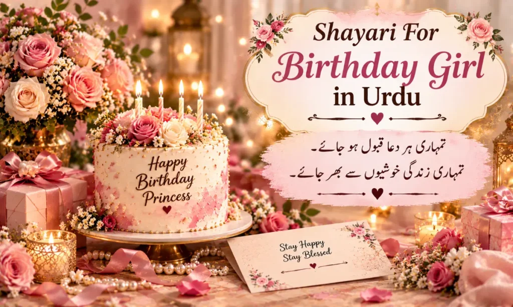 Shayari For Birthday Girl in Urdu
