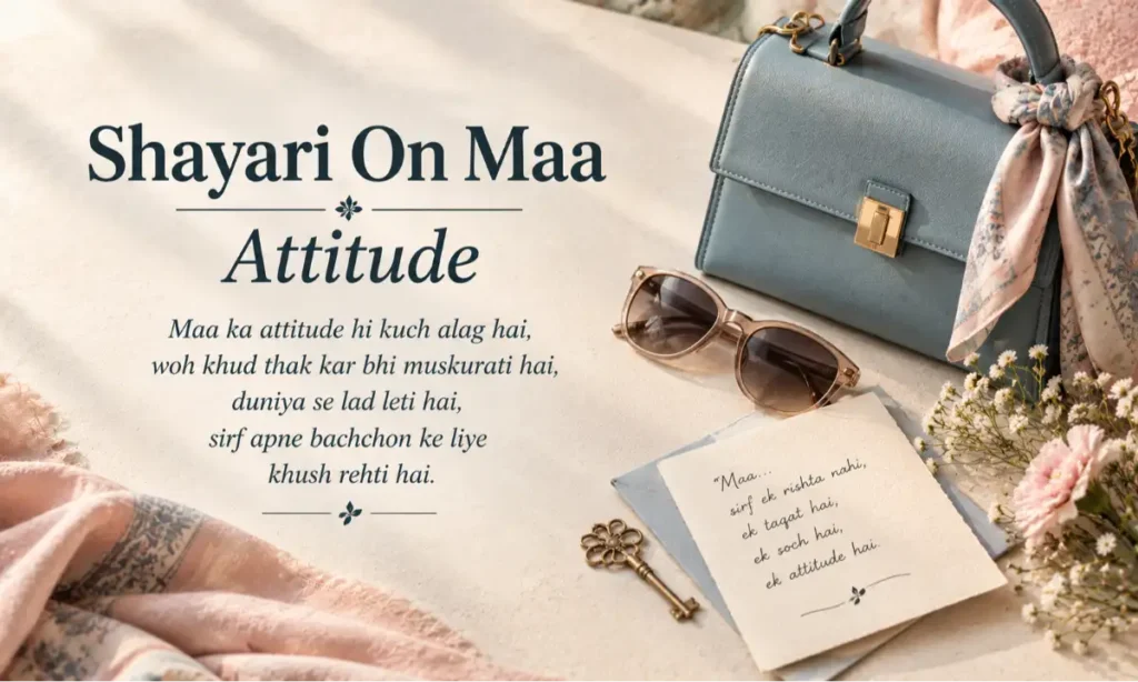 Shayari On Maa Attitude