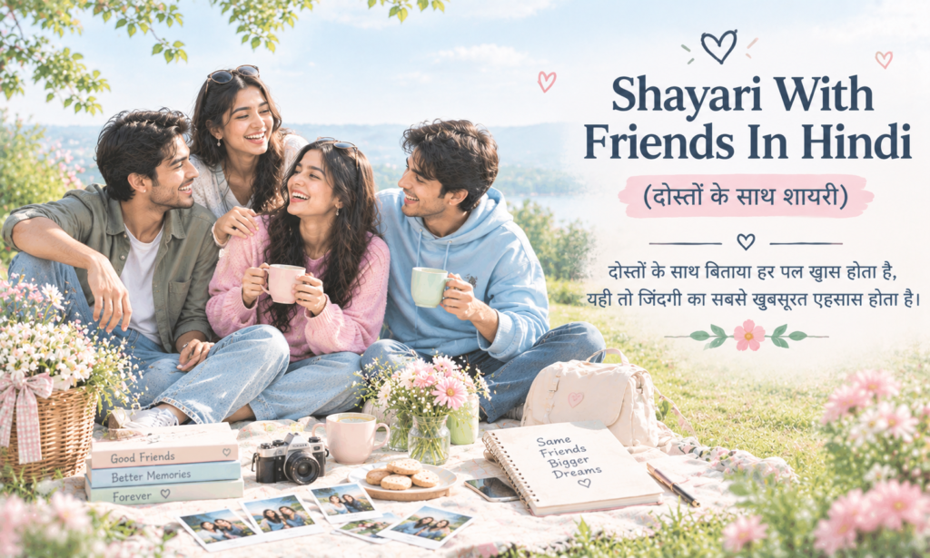 Shayari With Friends In Hindi