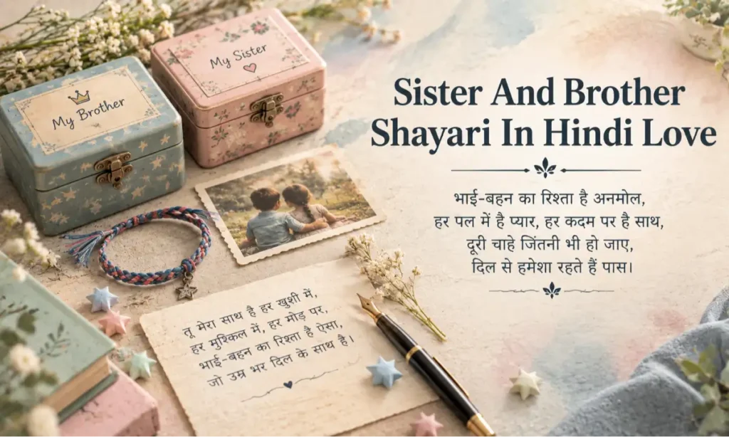 Sister And Brother Shayari In Hindi Love