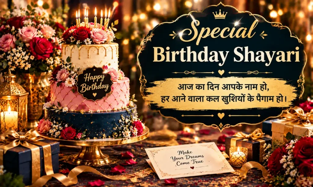 Special Birthday Shayari