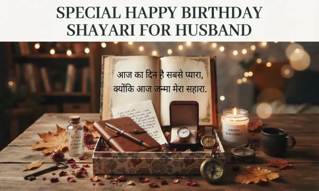 Special Happy Birthday Shayari for Husband