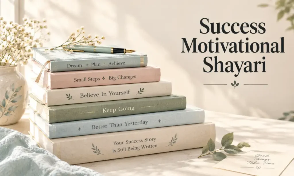 Success Motivational Shayari