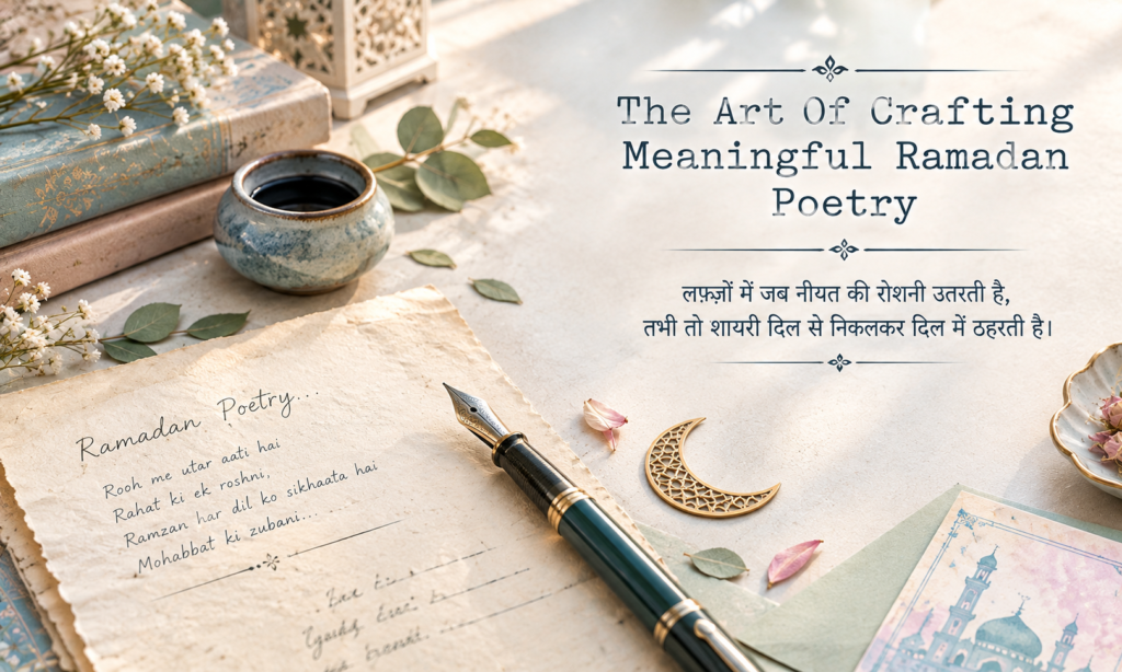 The Art Of Crafting Meaningful Ramadan Poetry