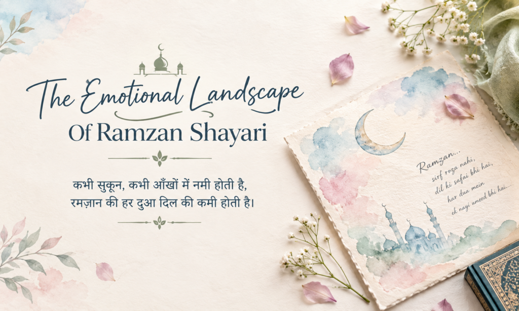 The Emotional Landscape Of Ramzan Shayari