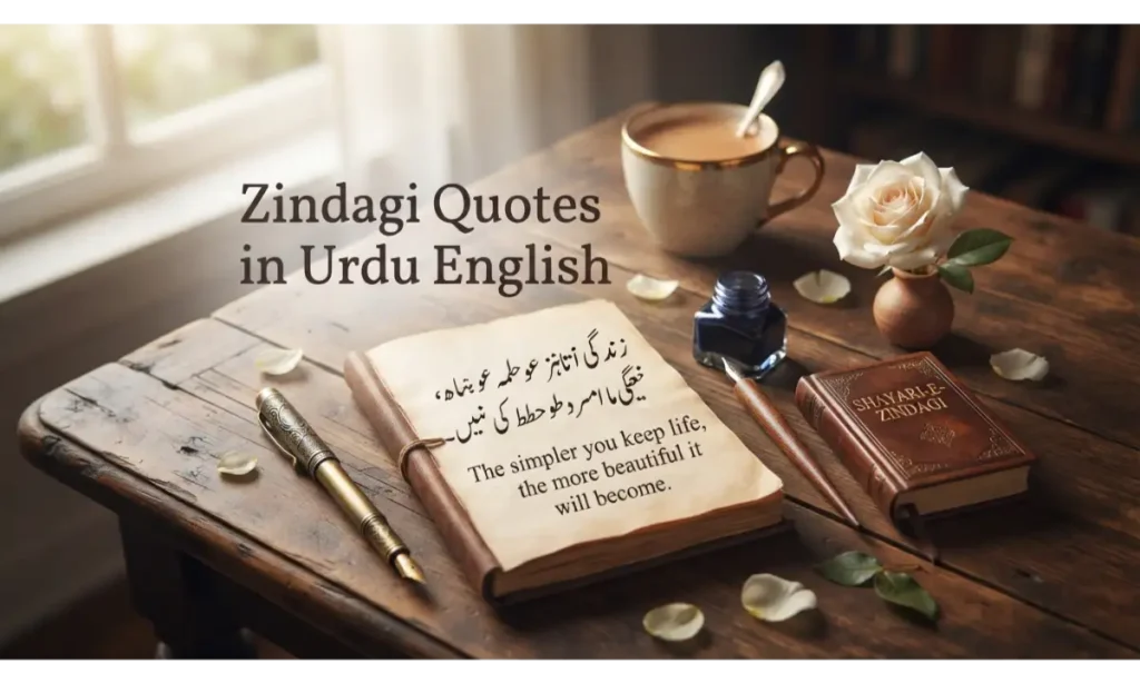 Zindagi Quotes in Urdu English
