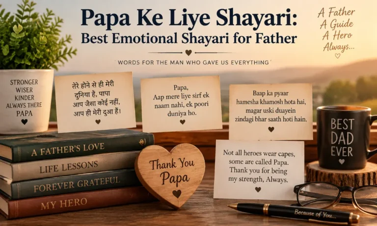 papa ke liya shayari