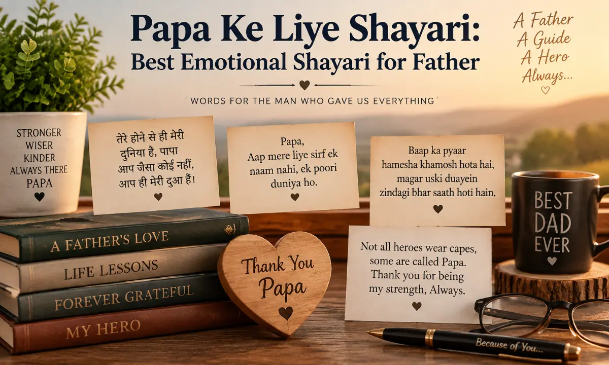 papa ke liya shayari
