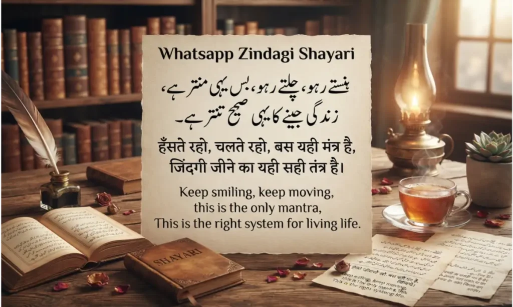 whatsapp zindagi shayari