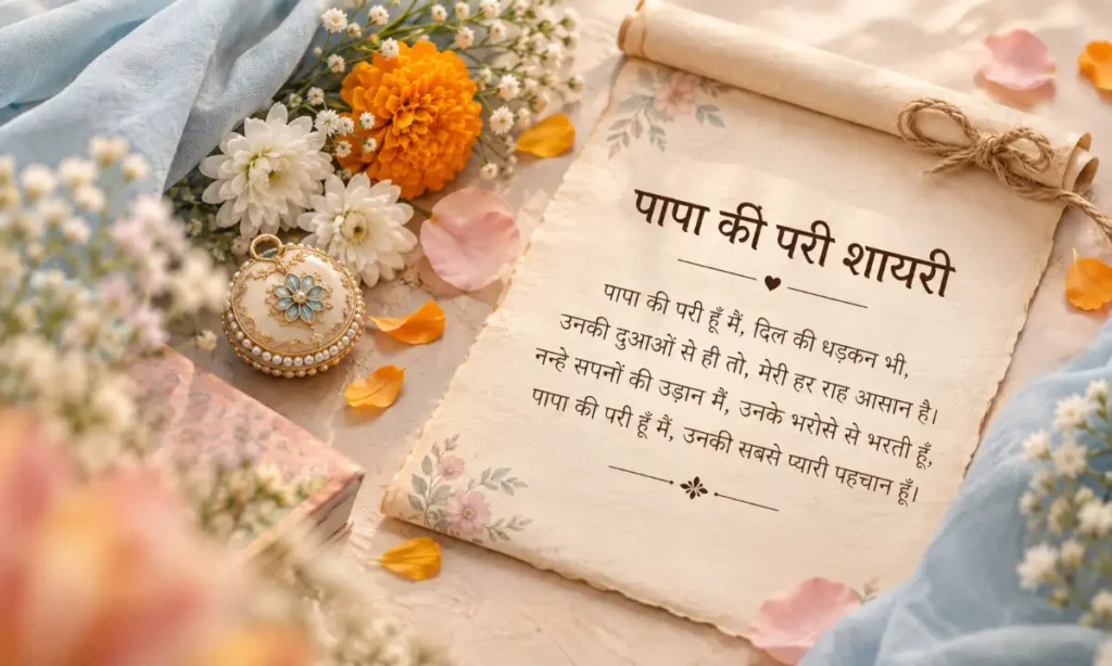पापा की परी शायरी