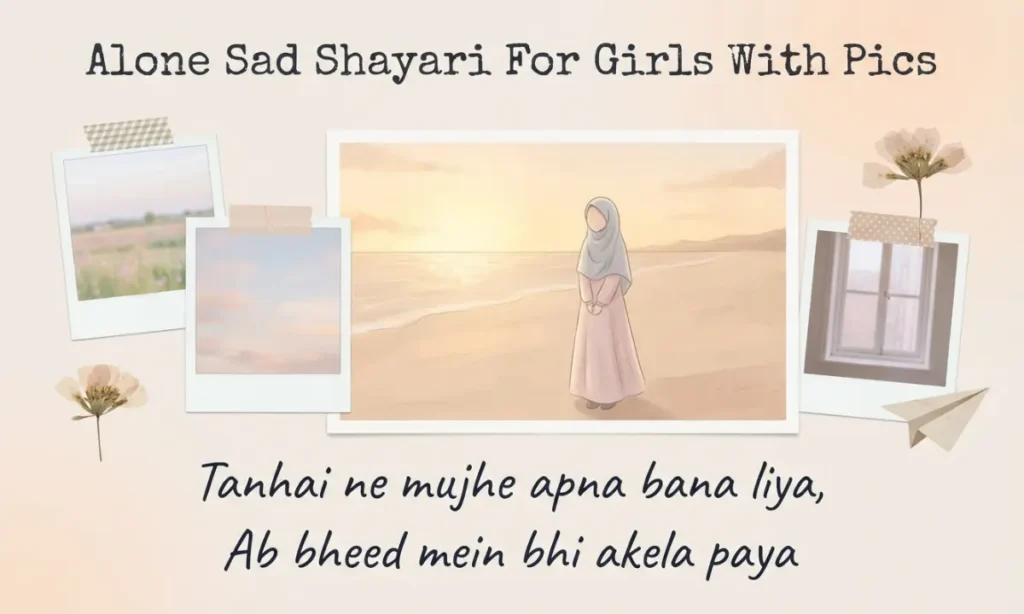 Alone Sad Shayari For Girls With Pics