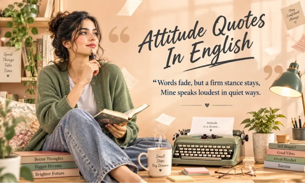 Attitude Quotes In English