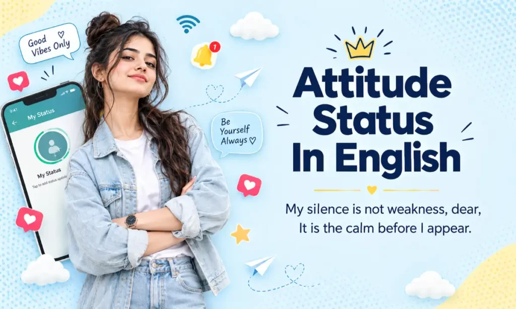 Attitude Status In English