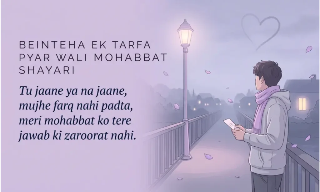 Beinteha Ek Tarfa Pyar Wali Mohabbat Shayari
