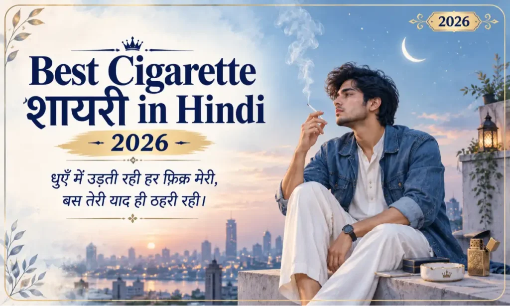 Best Cigarette Shayari in Hindi 2026