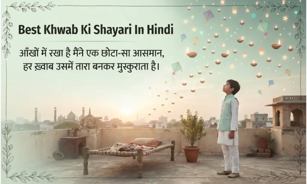 Best Khwab Ki Shayari In Hindi