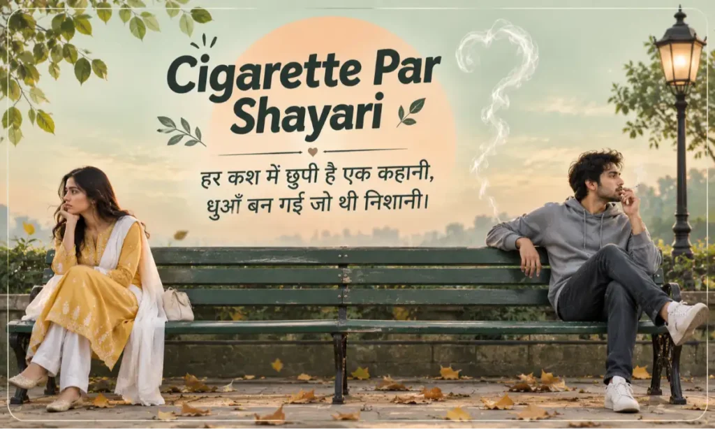Cigarette Par Shayari