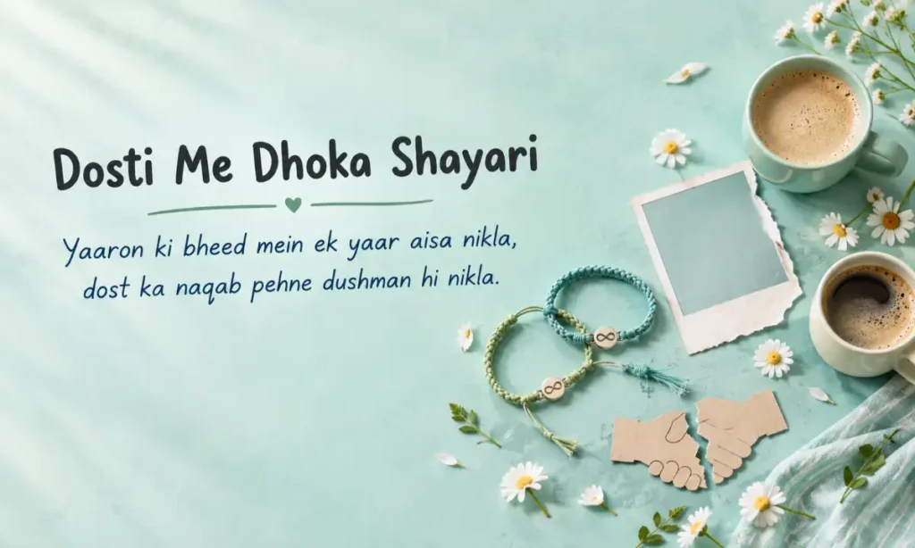 Dosti Me Dhoka Shayari