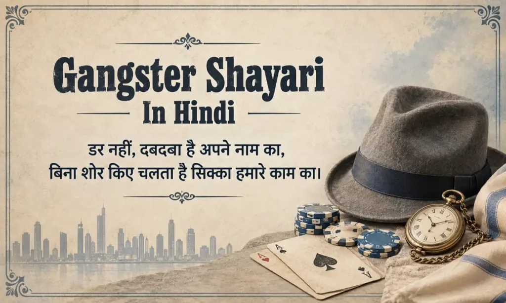Gangster Shayari In Hindi