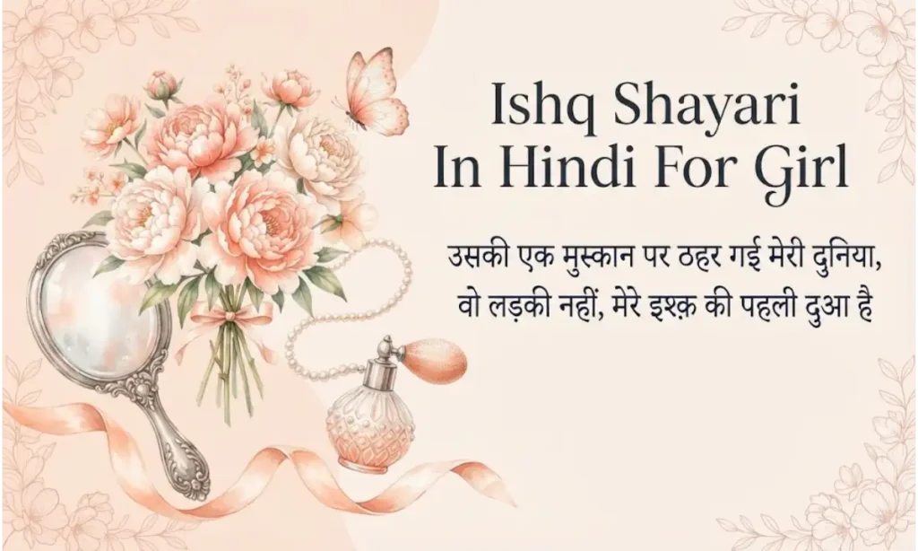 Ishq Shayari In Hindi For Girl