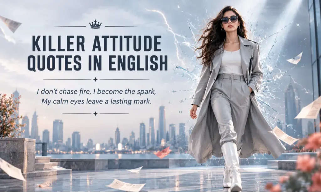 Killer Attitude Quotes In English