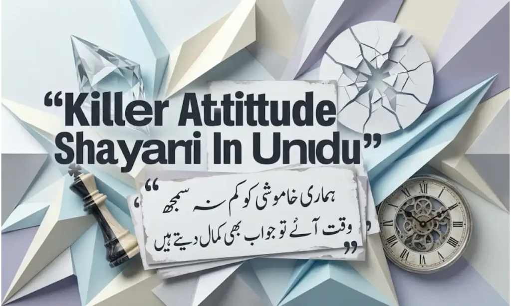 Killer Attitude Shayari In Urdu