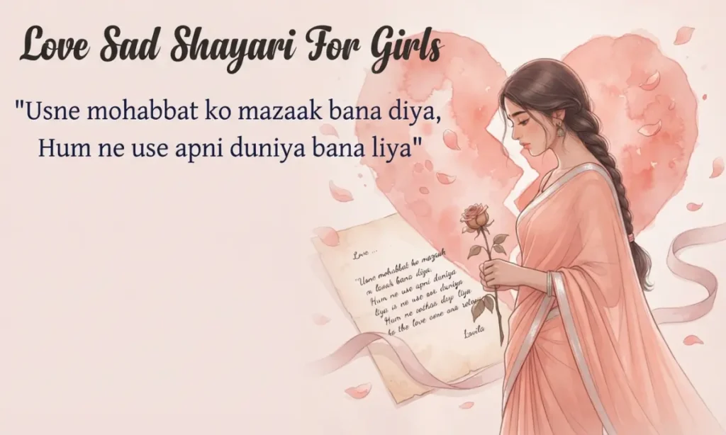 Love Sad Shayari For Girls