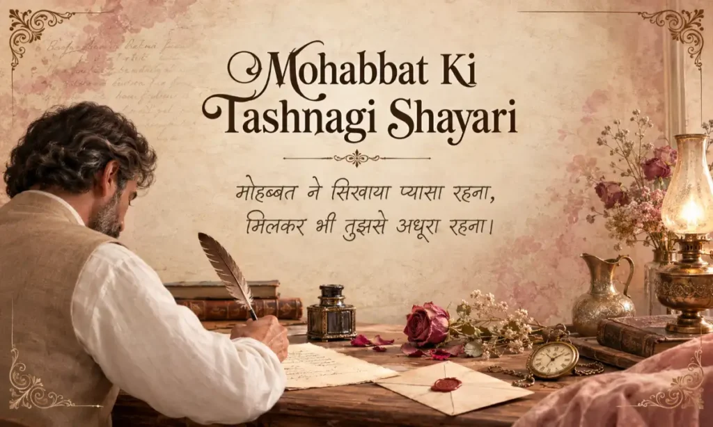 Mohabbat Ki Tashnagi Shayari