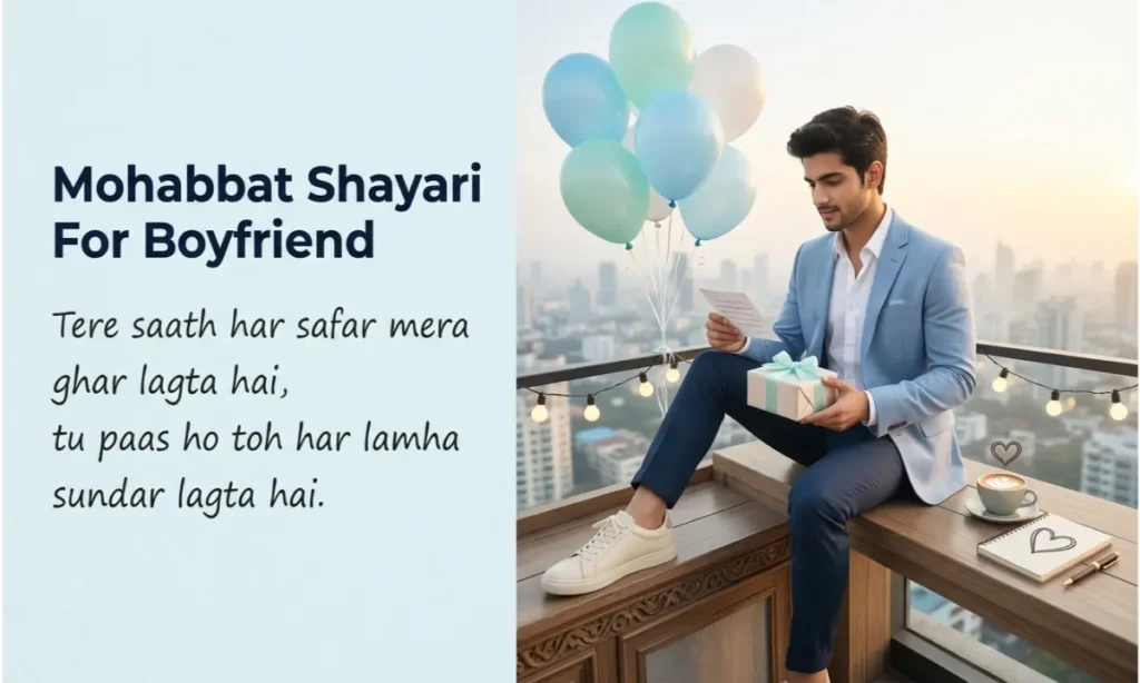 Mohabbat Shayari For Boyfriend