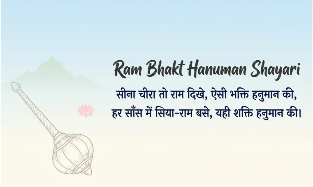 Ram Bhakt Hanuman Shayari