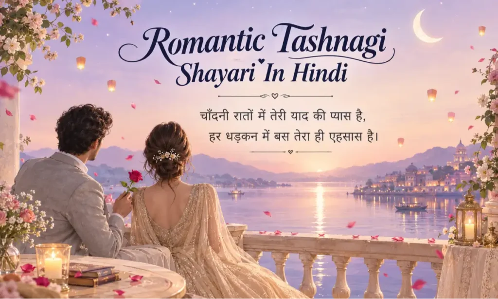 Romantic Tashnagi Shayari In Hindi