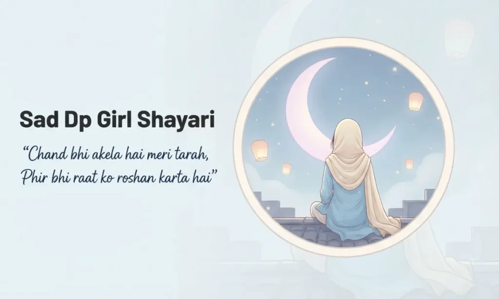Sad Dp Girl Shayari