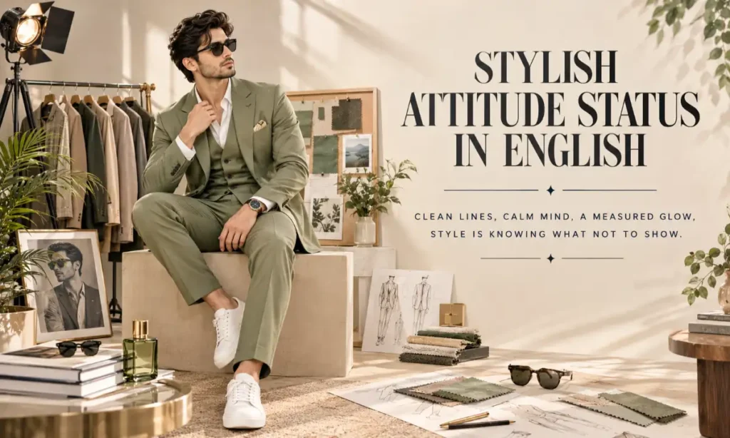 Stylish Attitude Status In English