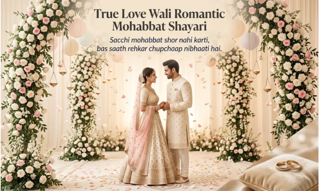 True Love Wali Romantic Mohabbat Shayari